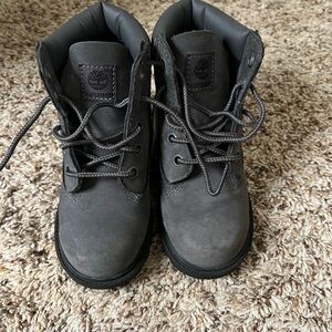 Timberland Kids Gray Boots